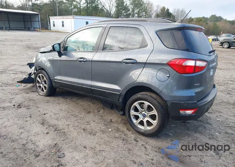2019 Ford Ecosport Se from USA, damaged, VIN MAJ6S3GL4KC298467